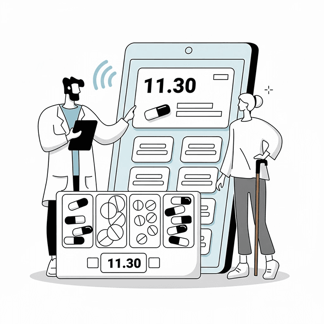 FinGenius AI assistant illustration