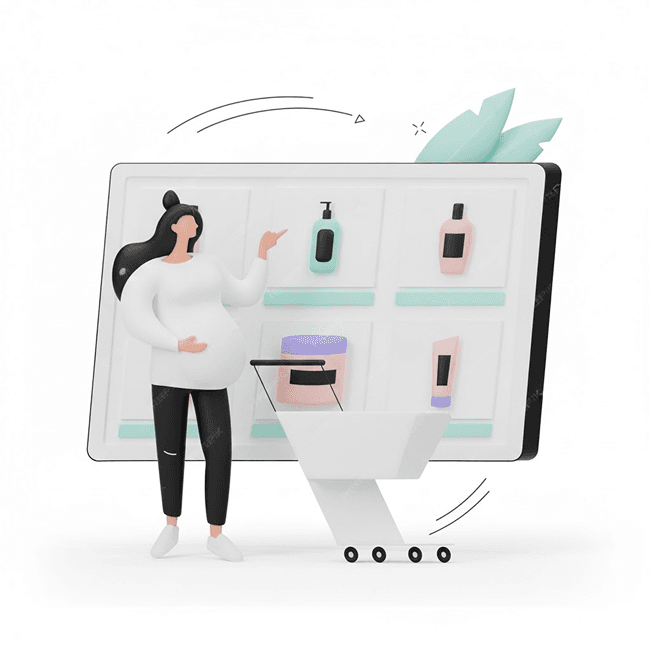 FinGenius AI assistant illustration