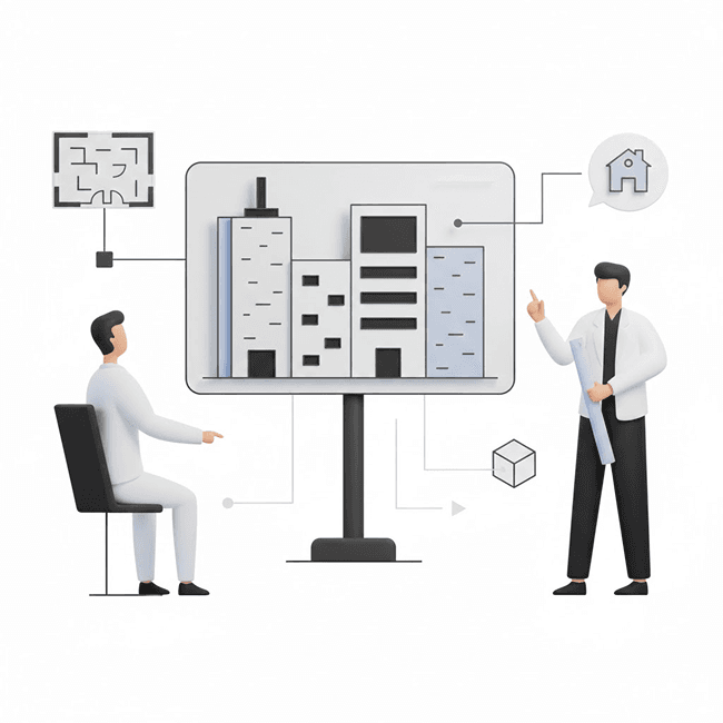 FinGenius AI assistant illustration